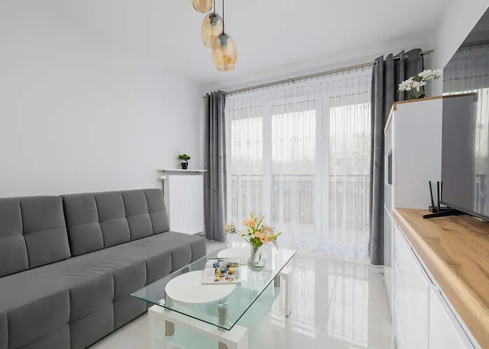 Apartmán Nowoczesny W Gliwicach Z Umeblowanym Balkonem By Renters